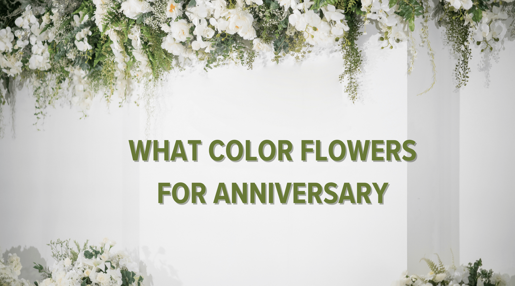 What Color Flowers For Anniversary