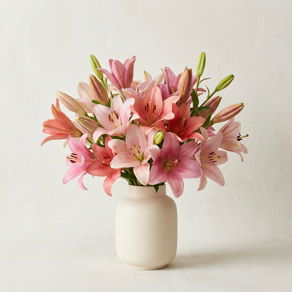 Pink Lilies Bouquet