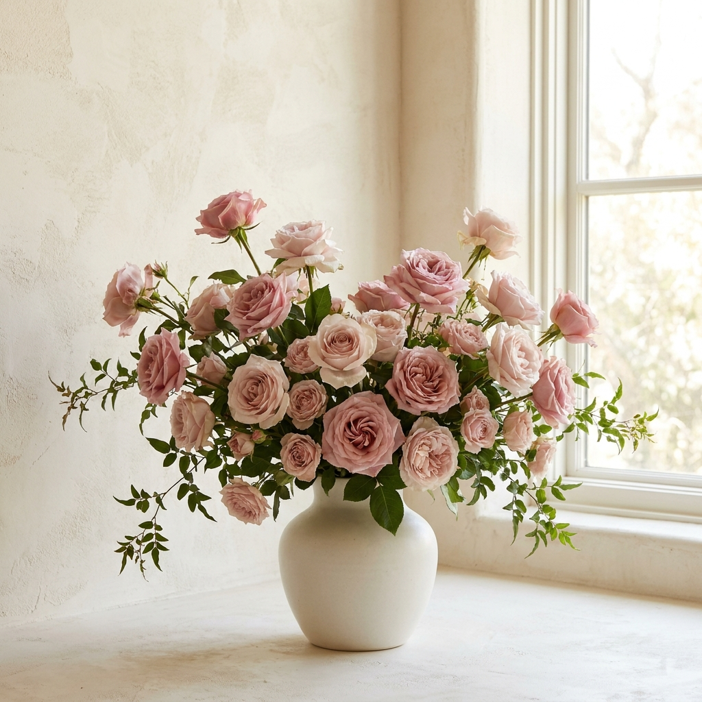 30 Pink Roses Bouquet