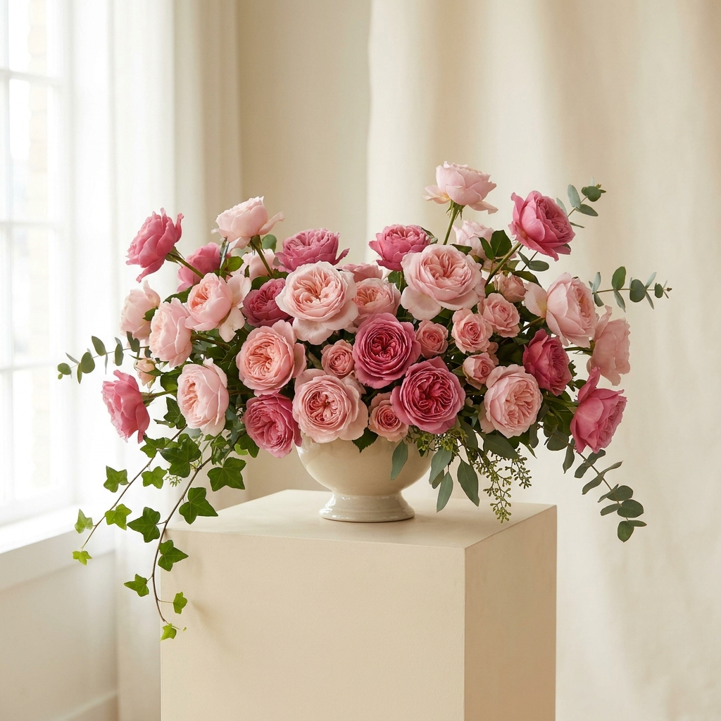 Premium 50 Pink Roses