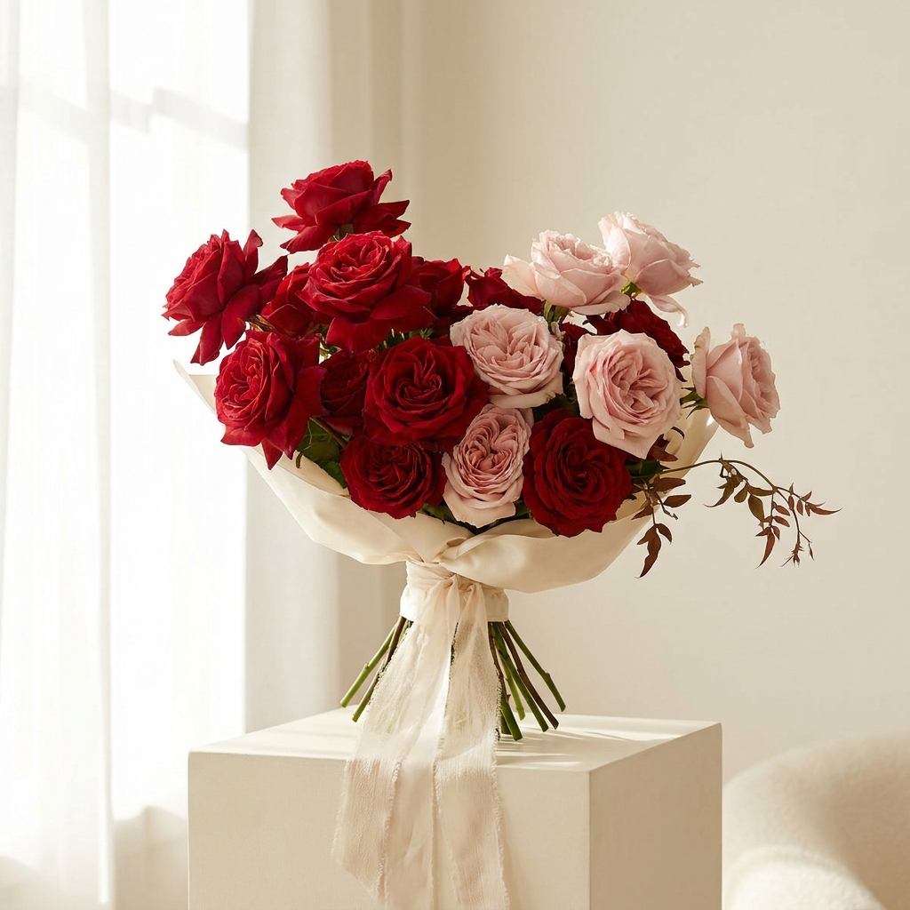 Red And Pink Blush