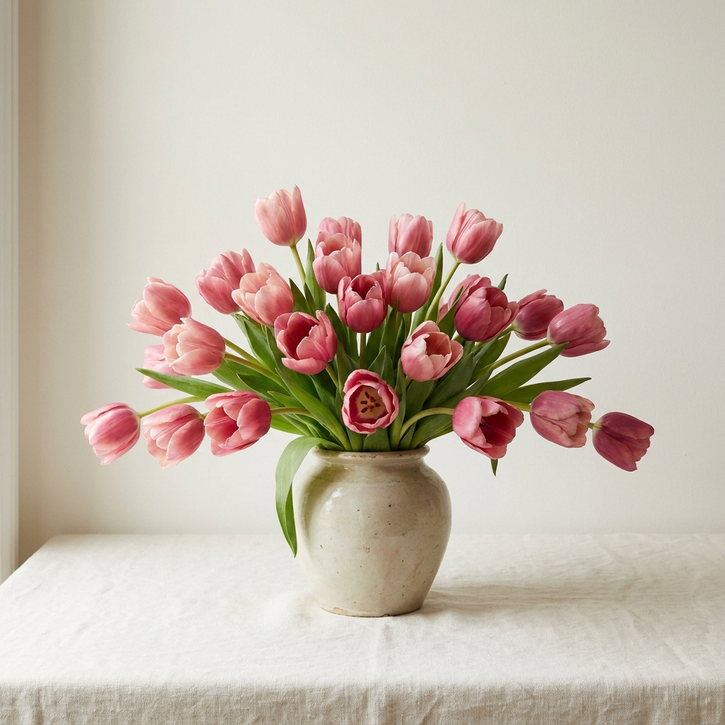 Pink Tulips 20 Stems
