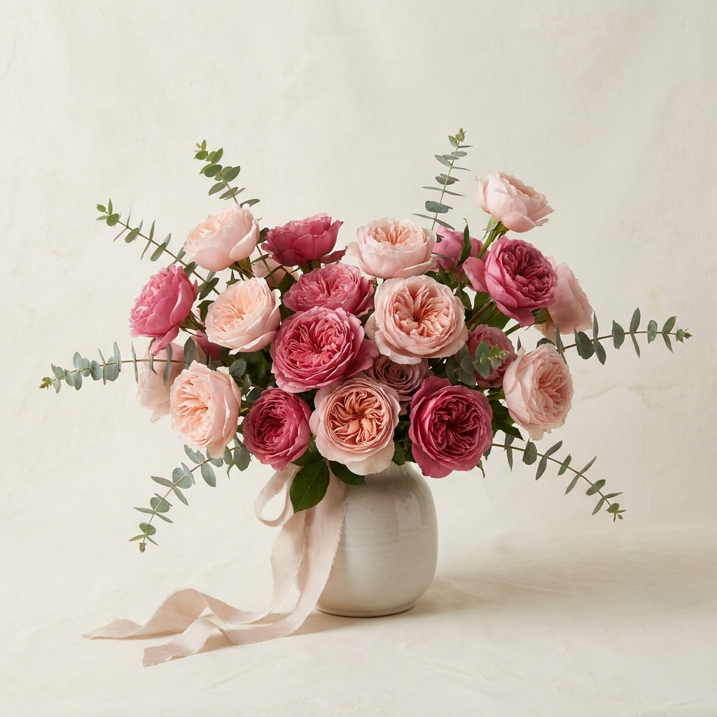 20 Pink Roses