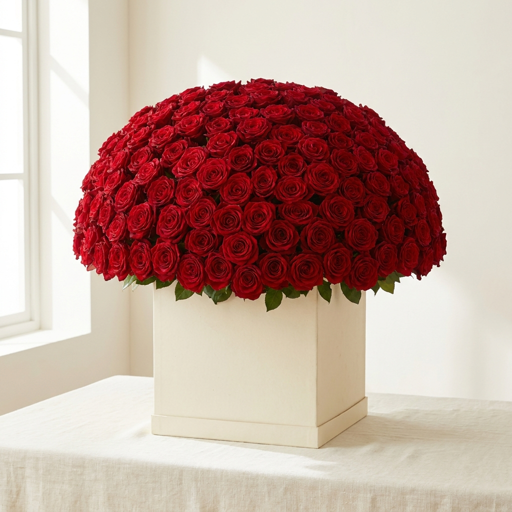 800 Red Roses In a Box