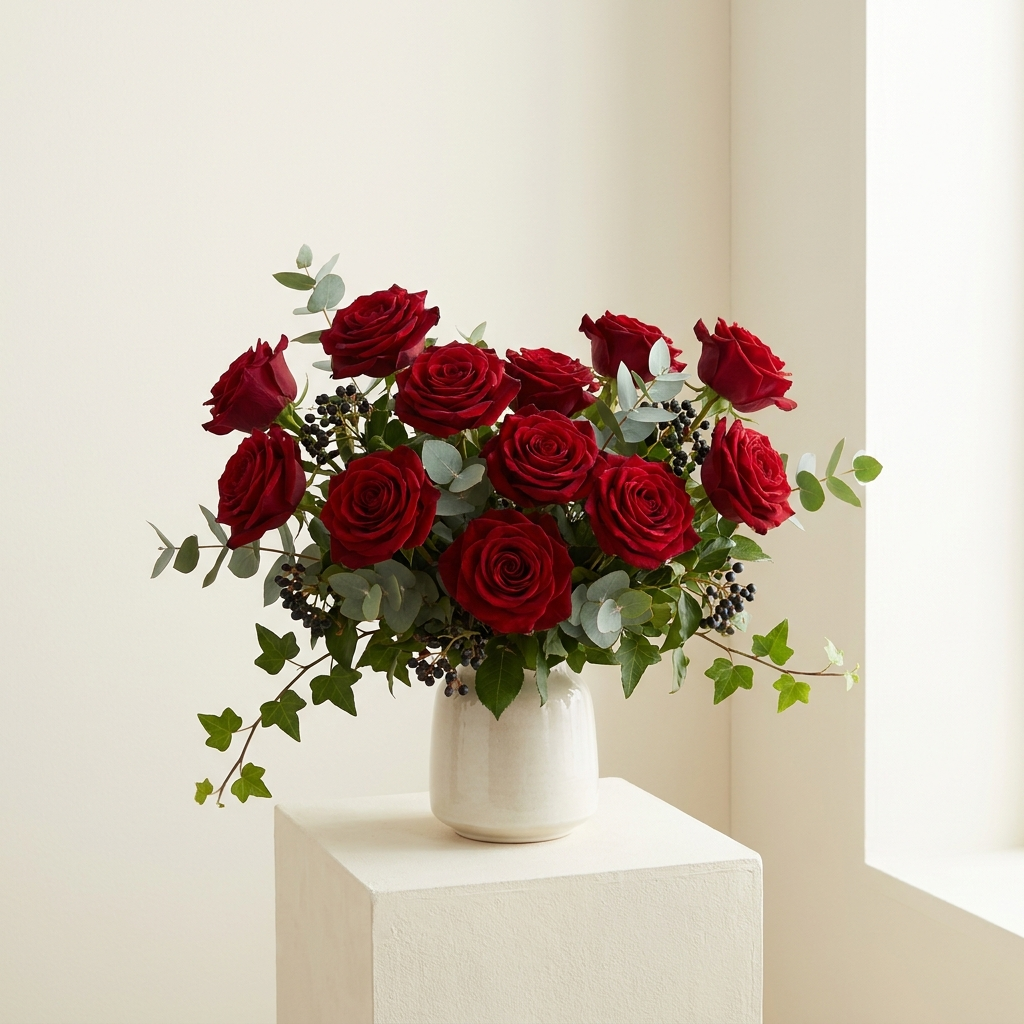 11 Red Roses Bouquet