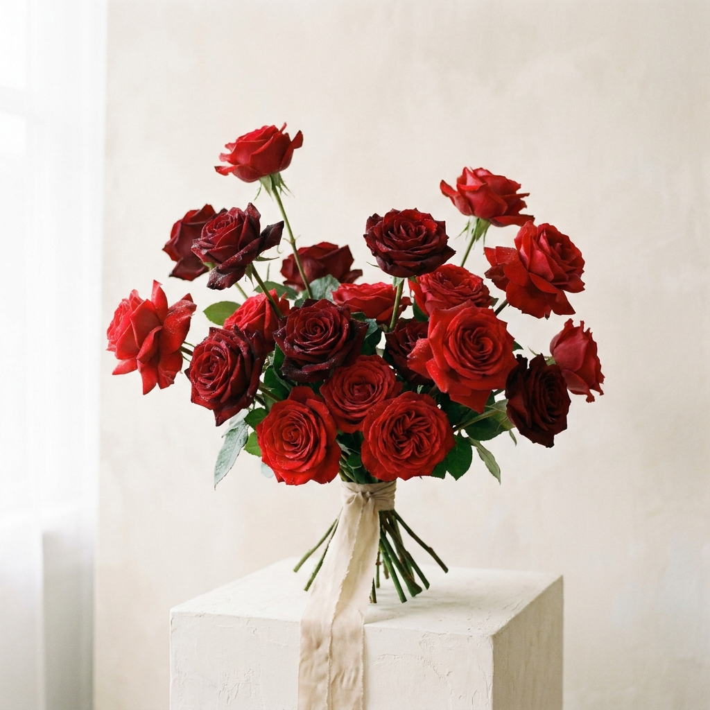 15 Red Roses