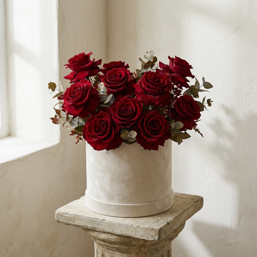 Forever Preserved Red Roses