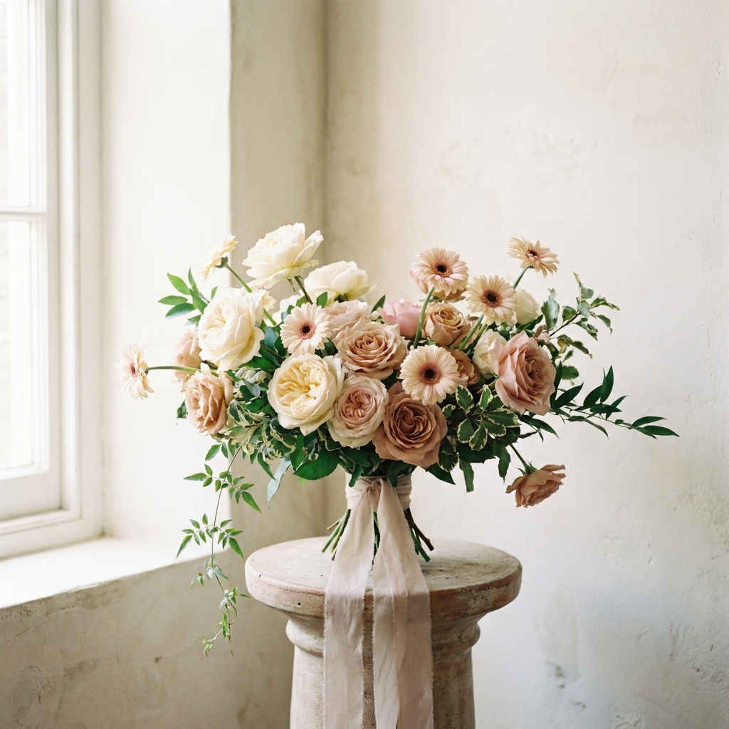 Roses and Mini Gerbera