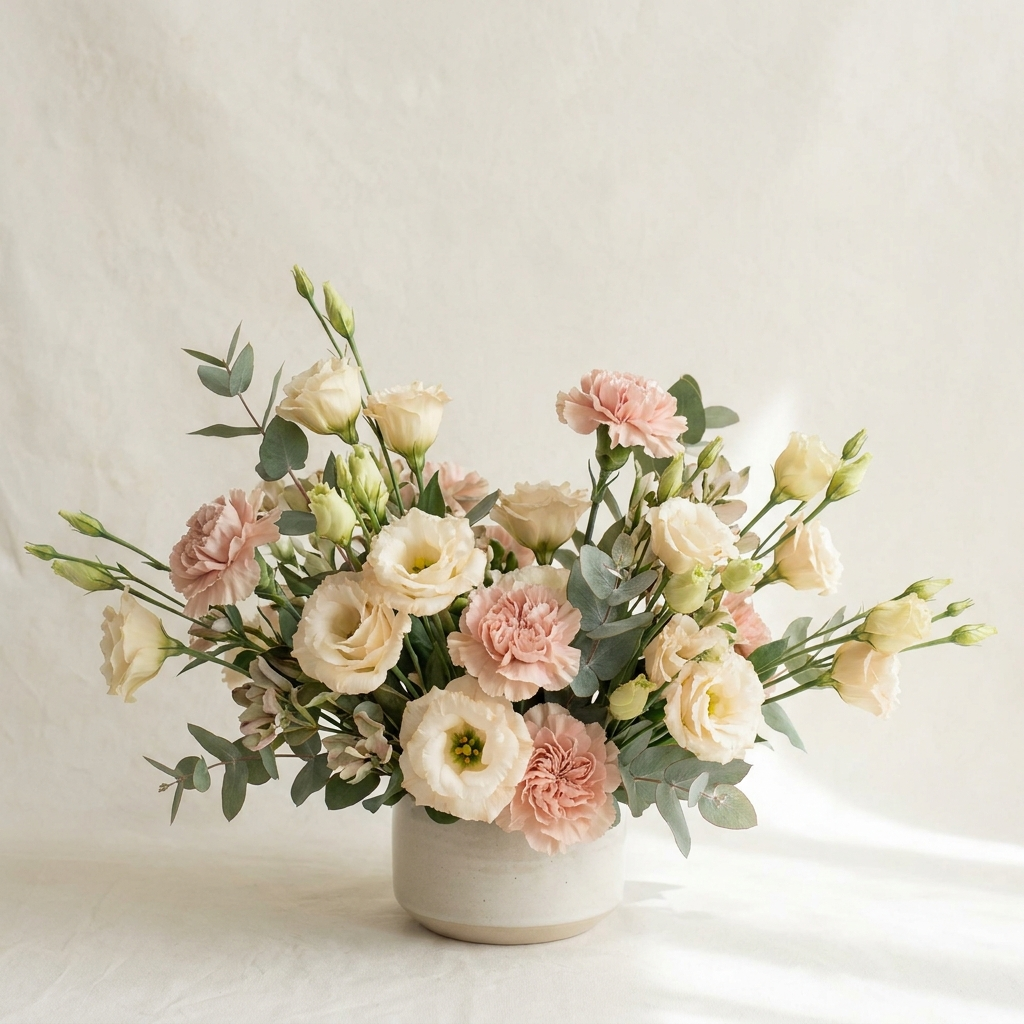 Lisianthus and Carnation Mix Bouquet