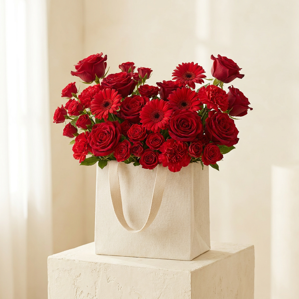 Romantic Flowers Arrangement