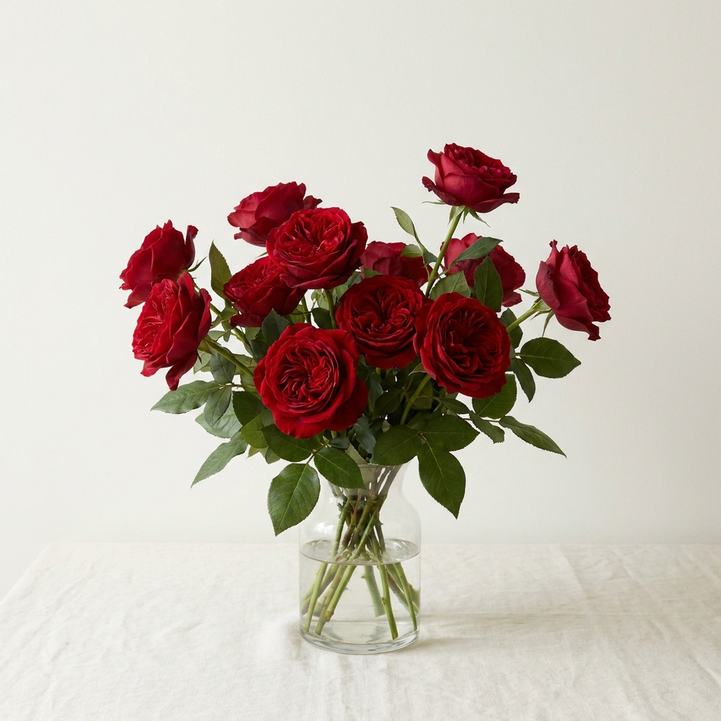 Timeless Red Rose Bouquet 11 Stems