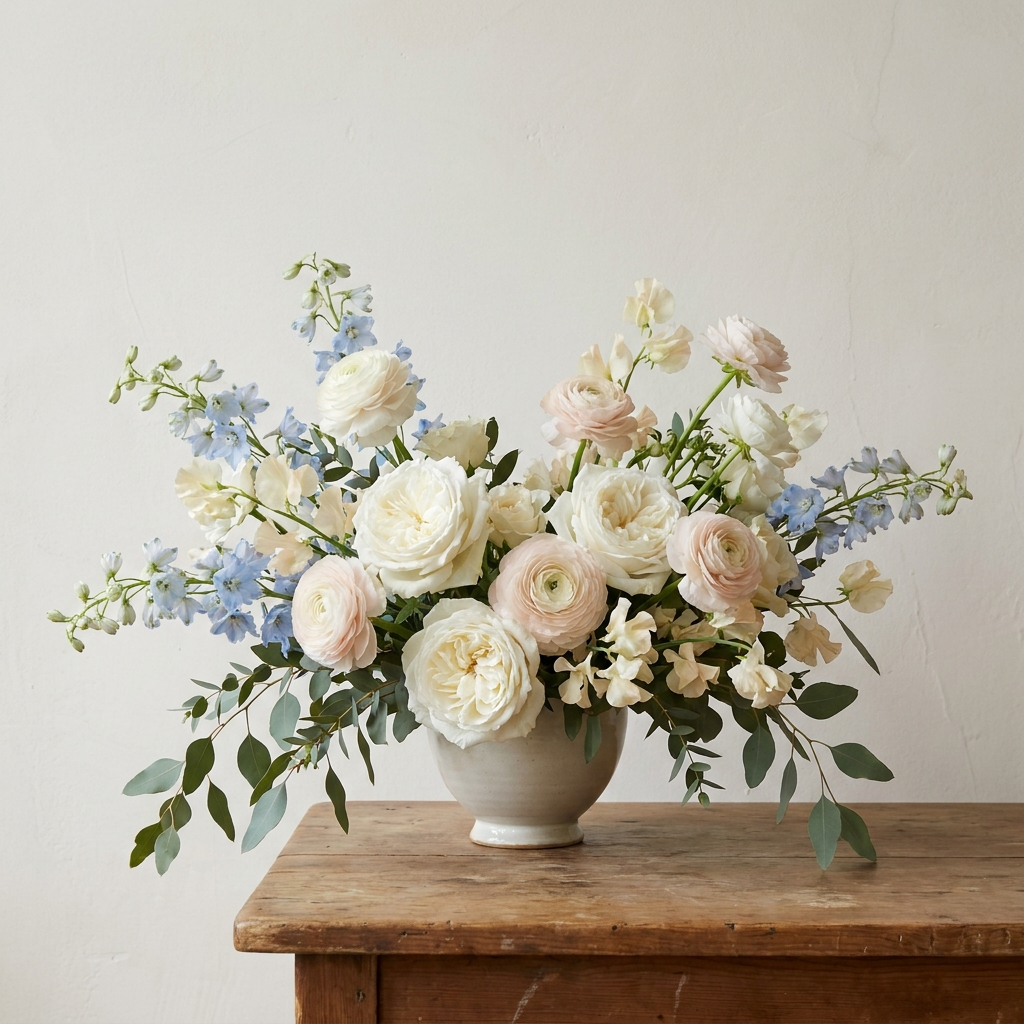 Serenity and Devotion Floral Bouquet