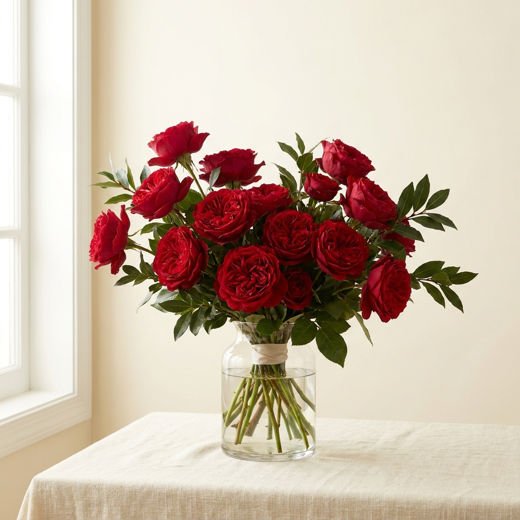 Classic Red Rose Expression
