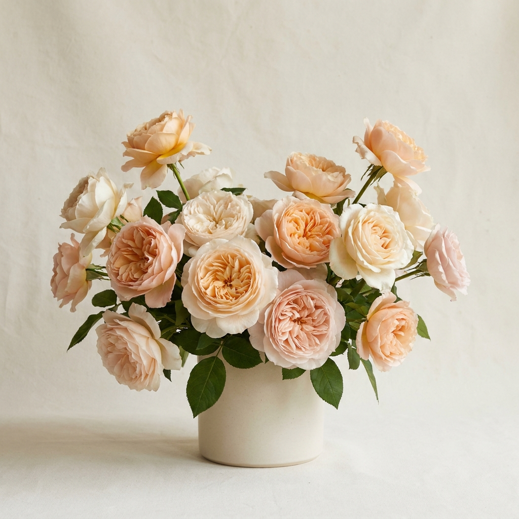 Soft Peach Rose Expression