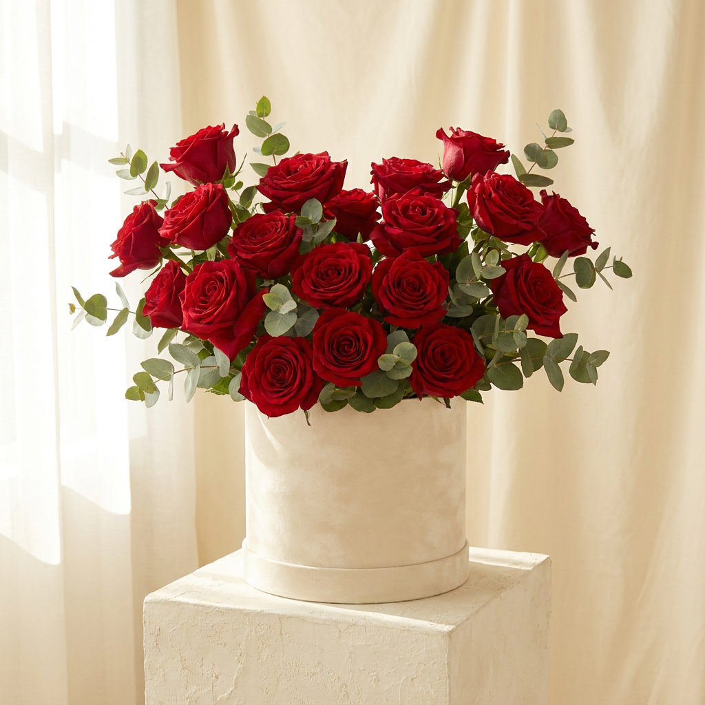 Luxury Red Rose Arrangement