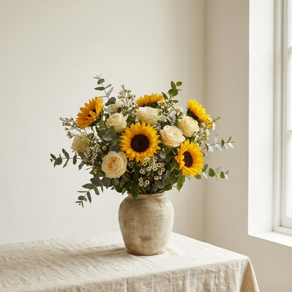 Cheerful Sunflower Bouquet