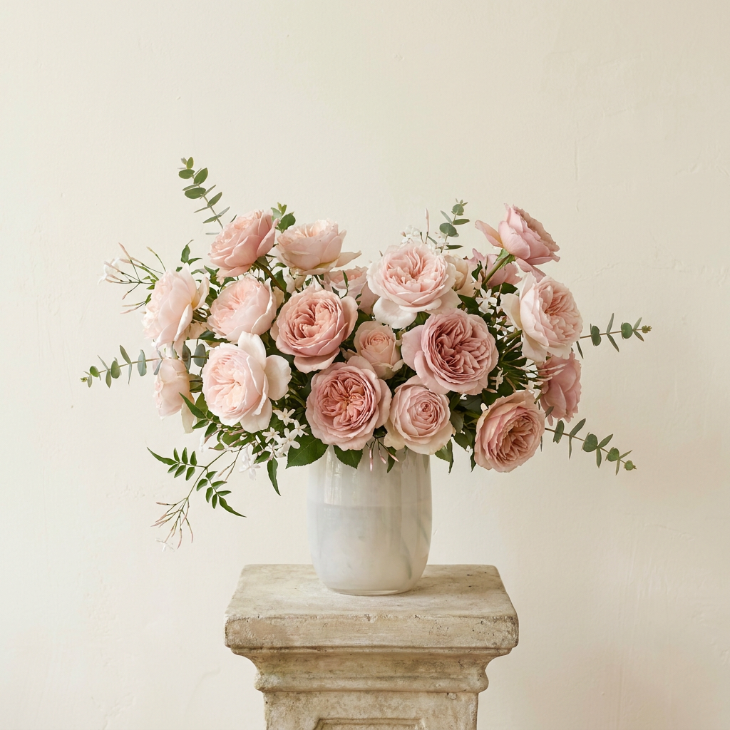 20 Pink Roses Bouquet
