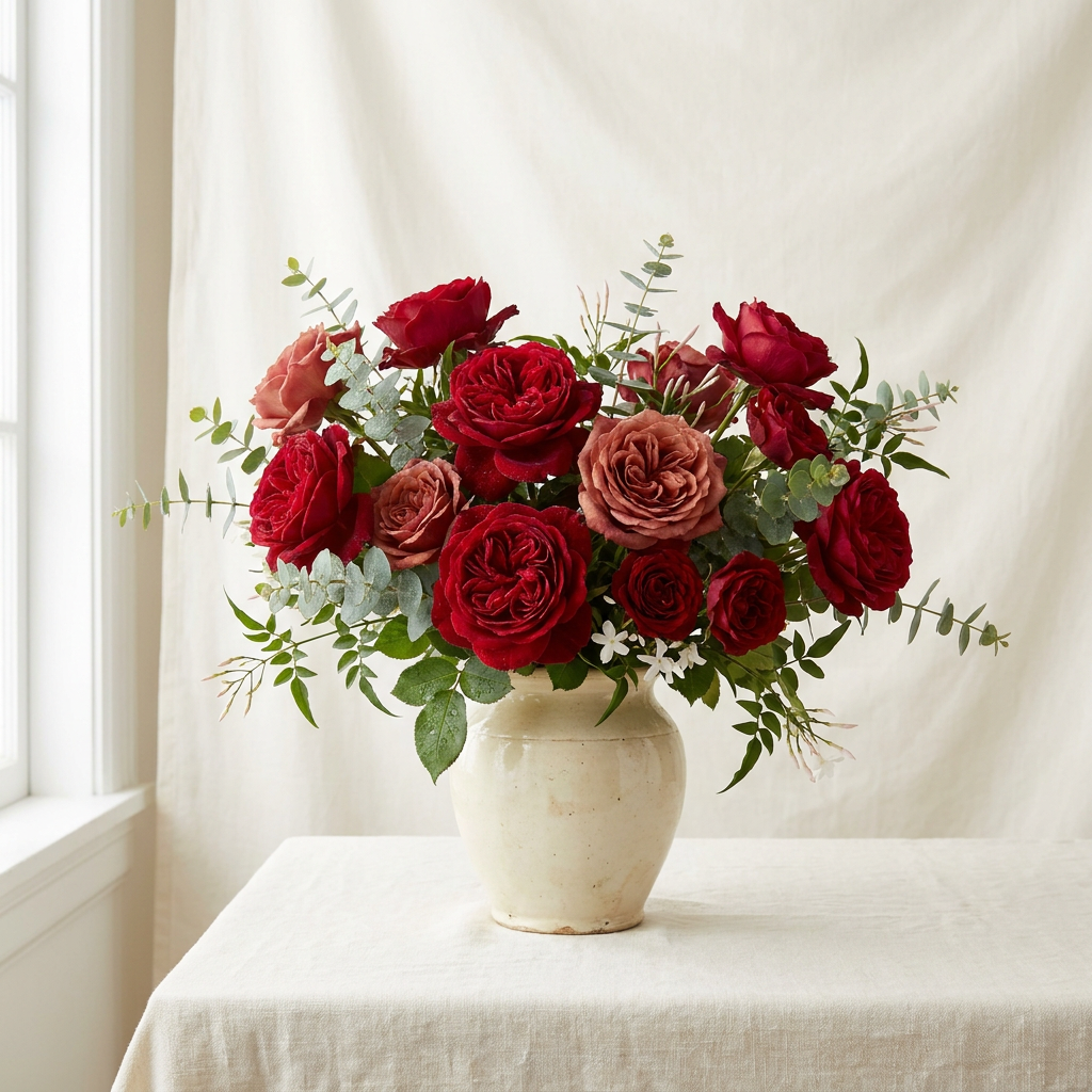 Luxury Red Roses Bouquet