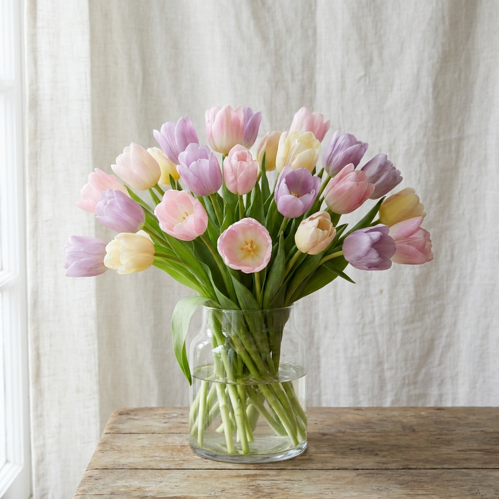 Mixed Tulips Bouquet