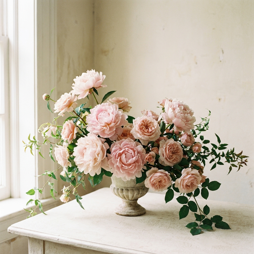 Blush Pink Peony Bouquet