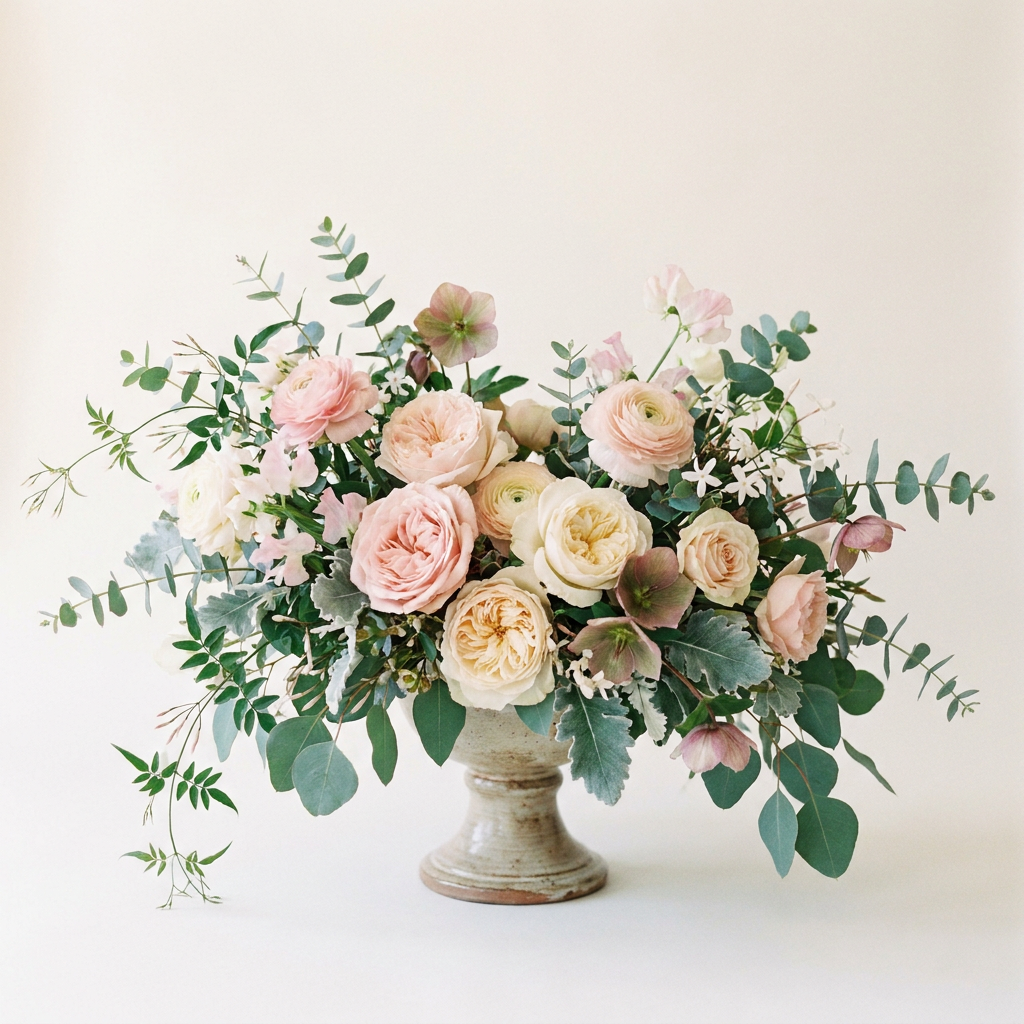 Blush Pink Garden Bouquet