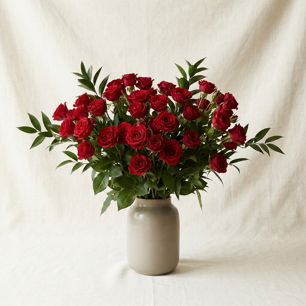 Red Spray Rose Bouquet
