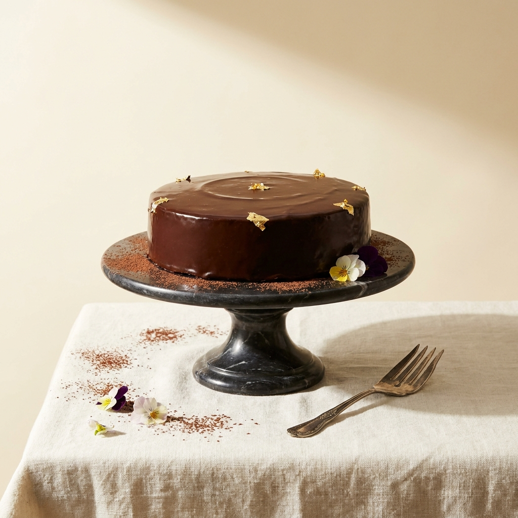 Chocolate truffle cake