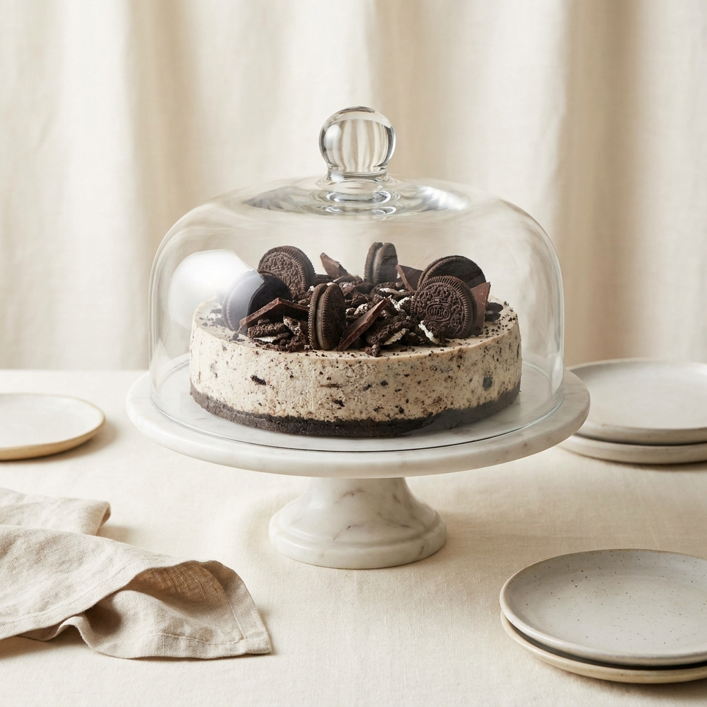 Cookies and cream cheesecake