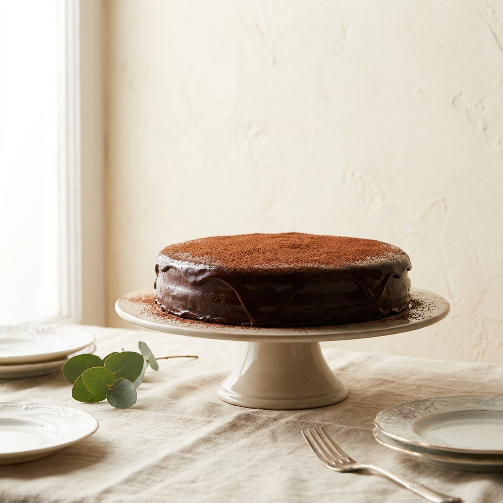 Chocolate cream cake