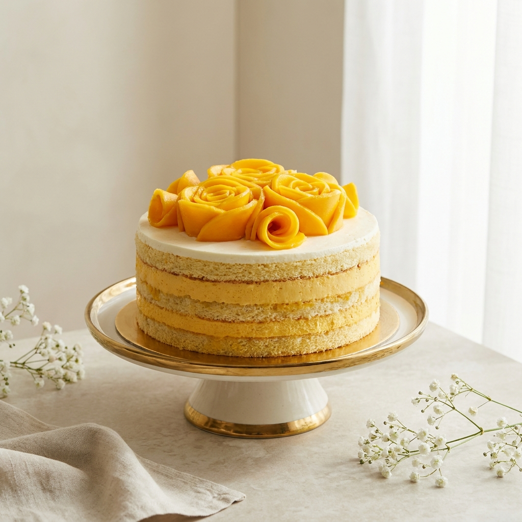 Mango cake