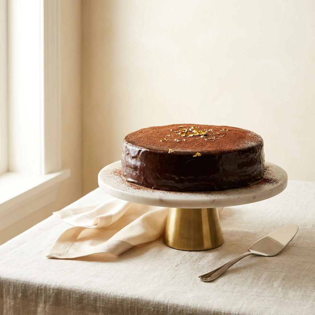 Chocolate truffle cake