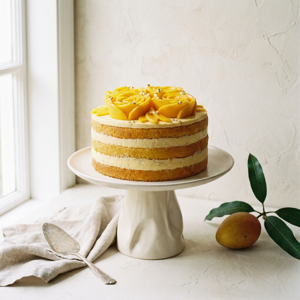 Mango cake