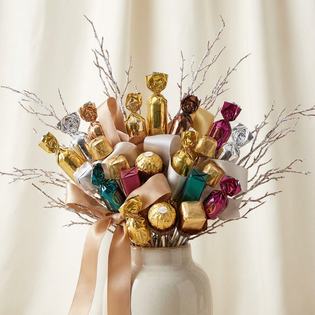 Chocolate bunch bouquet
