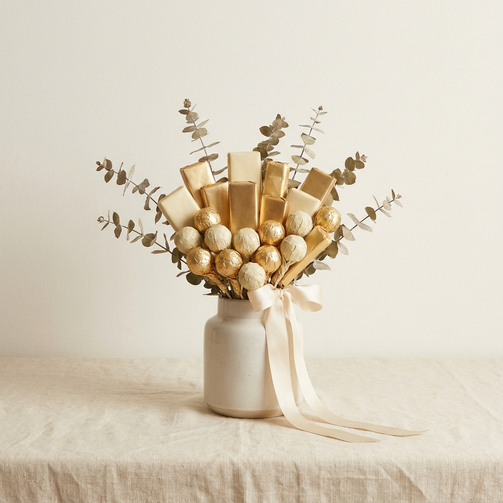 Luxury chocolate bouquet gift arrangement