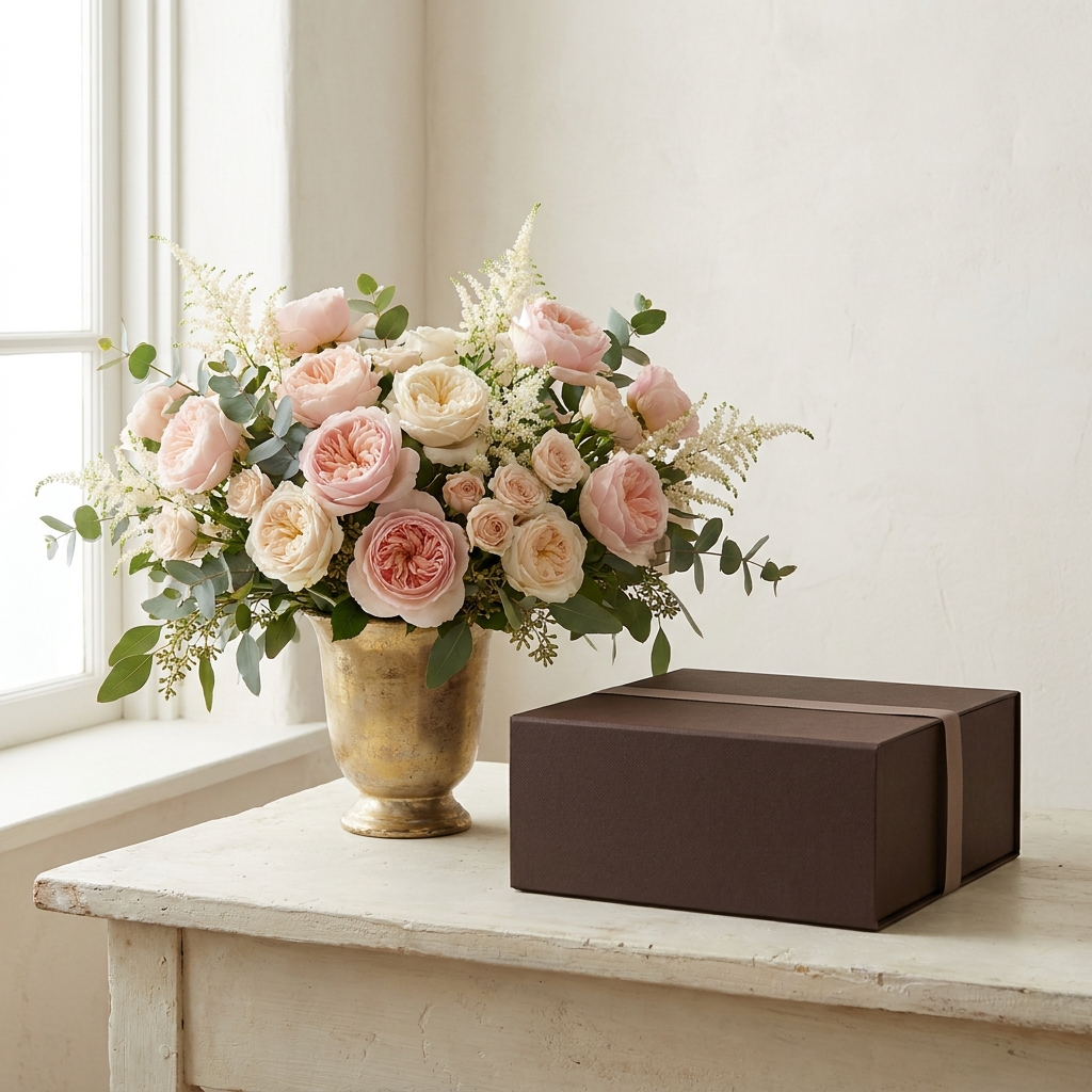 Juliette Arrangement with Chocolate