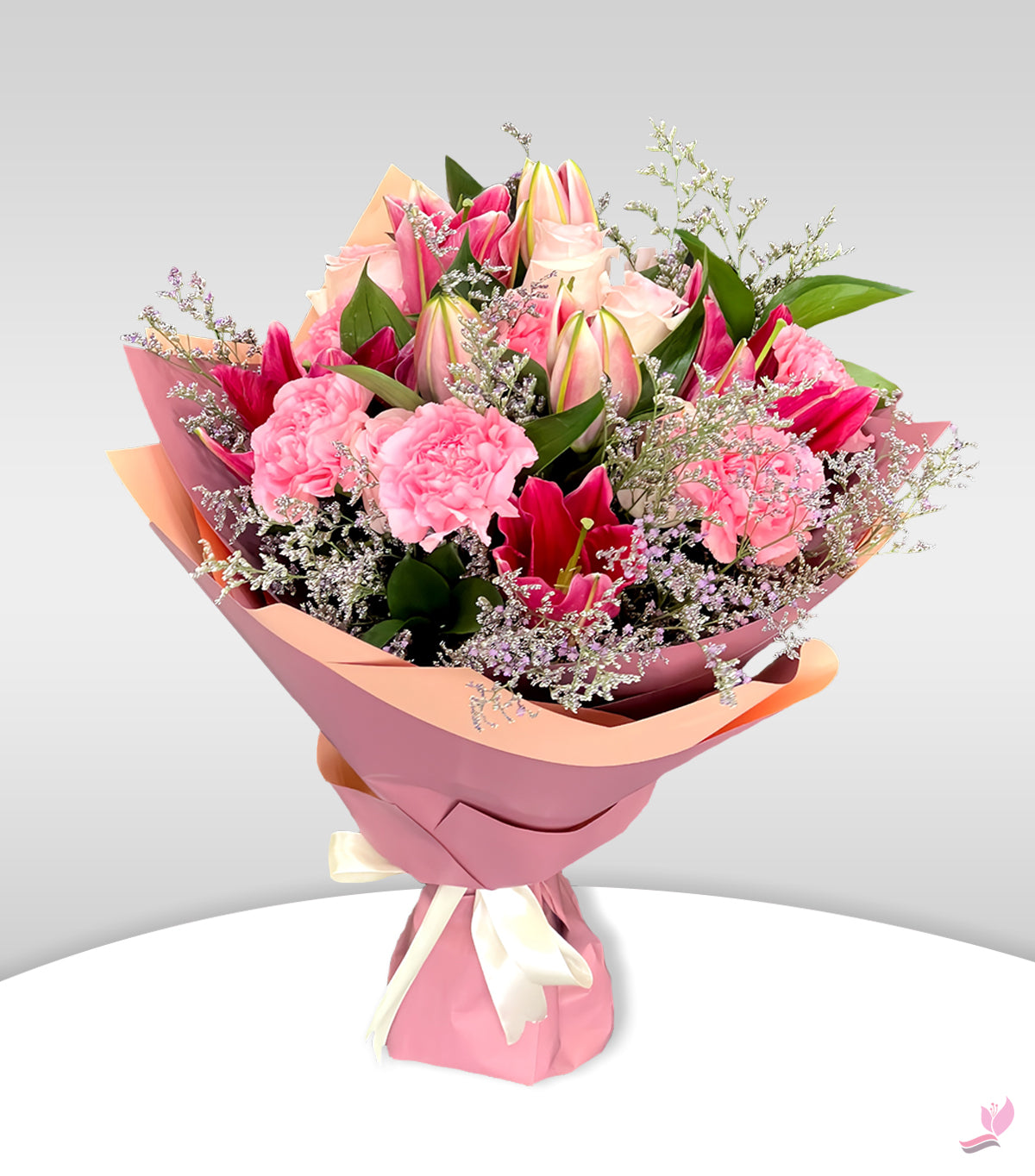 Pink Blossoms - Mixed Bouquets - Fresh Cut Flowers - Arabianblossom