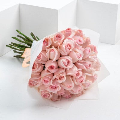 Classic Pink Bouquet 30 stems - Arabianblossom - Premium Flowers
