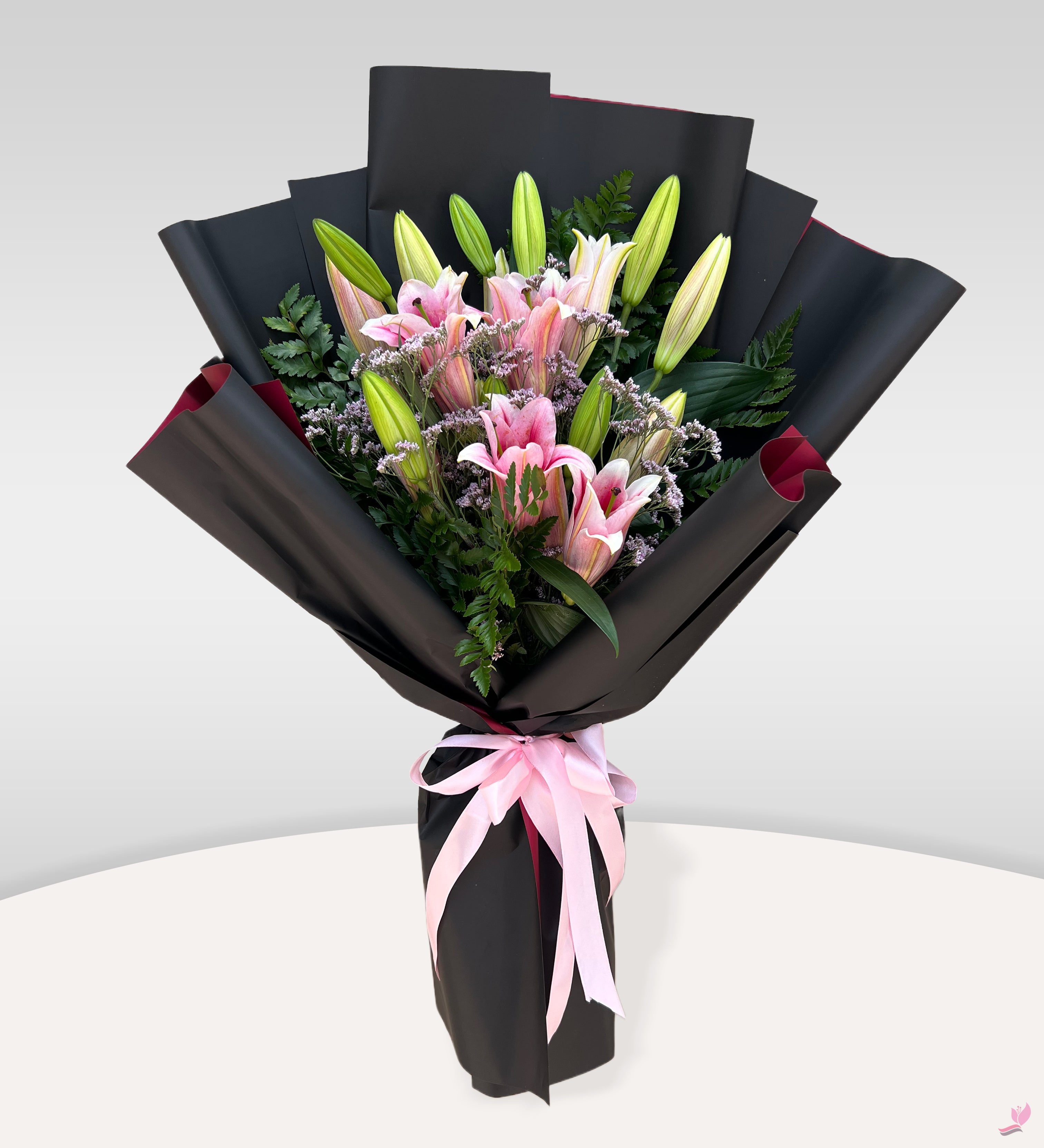 Pink Lilies - Arabianblossom - Fresh Cut Flowers - Same Day Delivery
