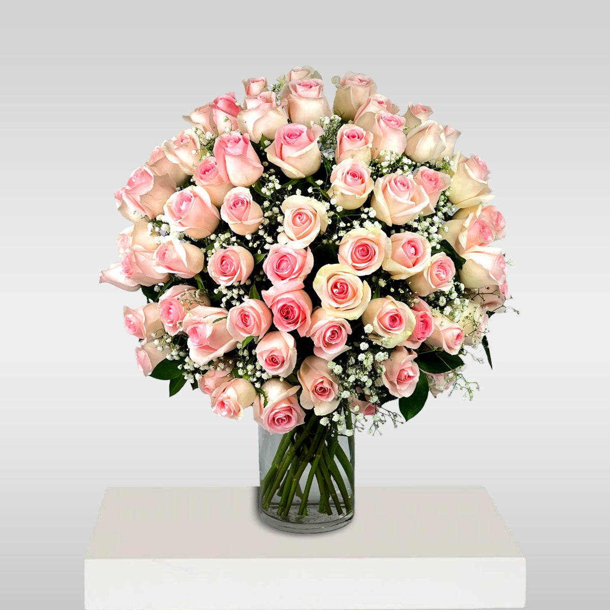 50 Ways of Pink - Arabianblossom - Bouquet of 50 Pink Roses