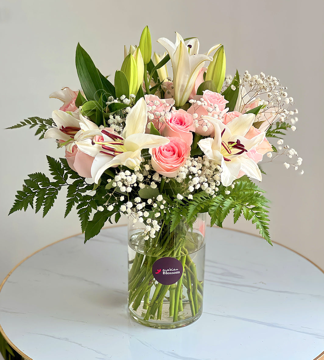 Happy Birthday Flowers - Arabian Beauty - Fresh Cut Flowers - Mixed Bouquets